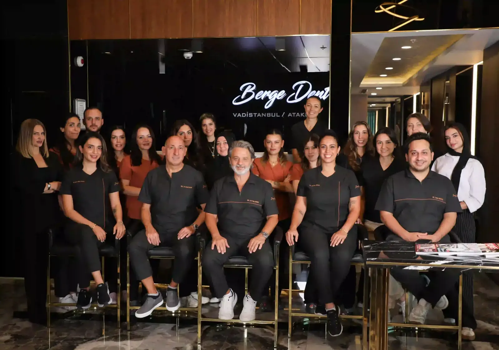 Bergedent international patient team at the clinic